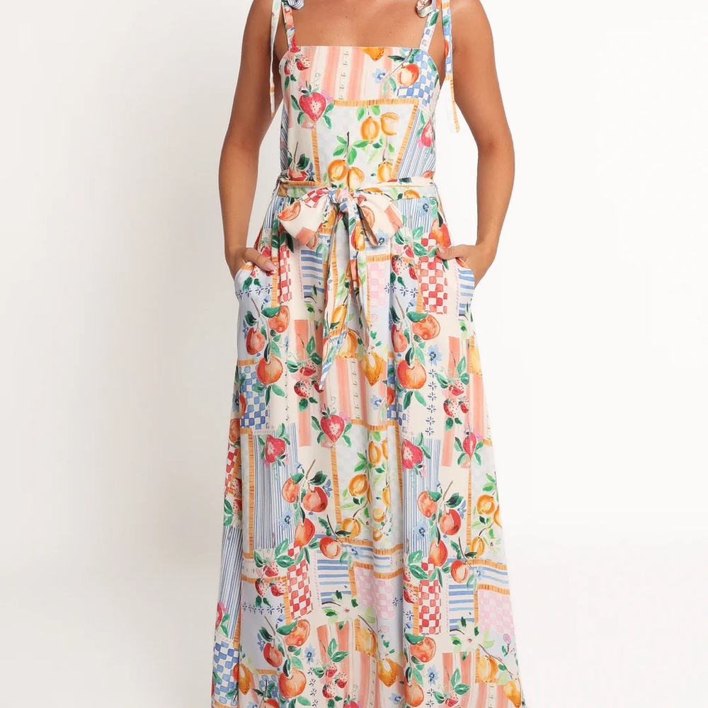 PETAL & PUP MONTREUX MAXI DRESS - SUNBURST